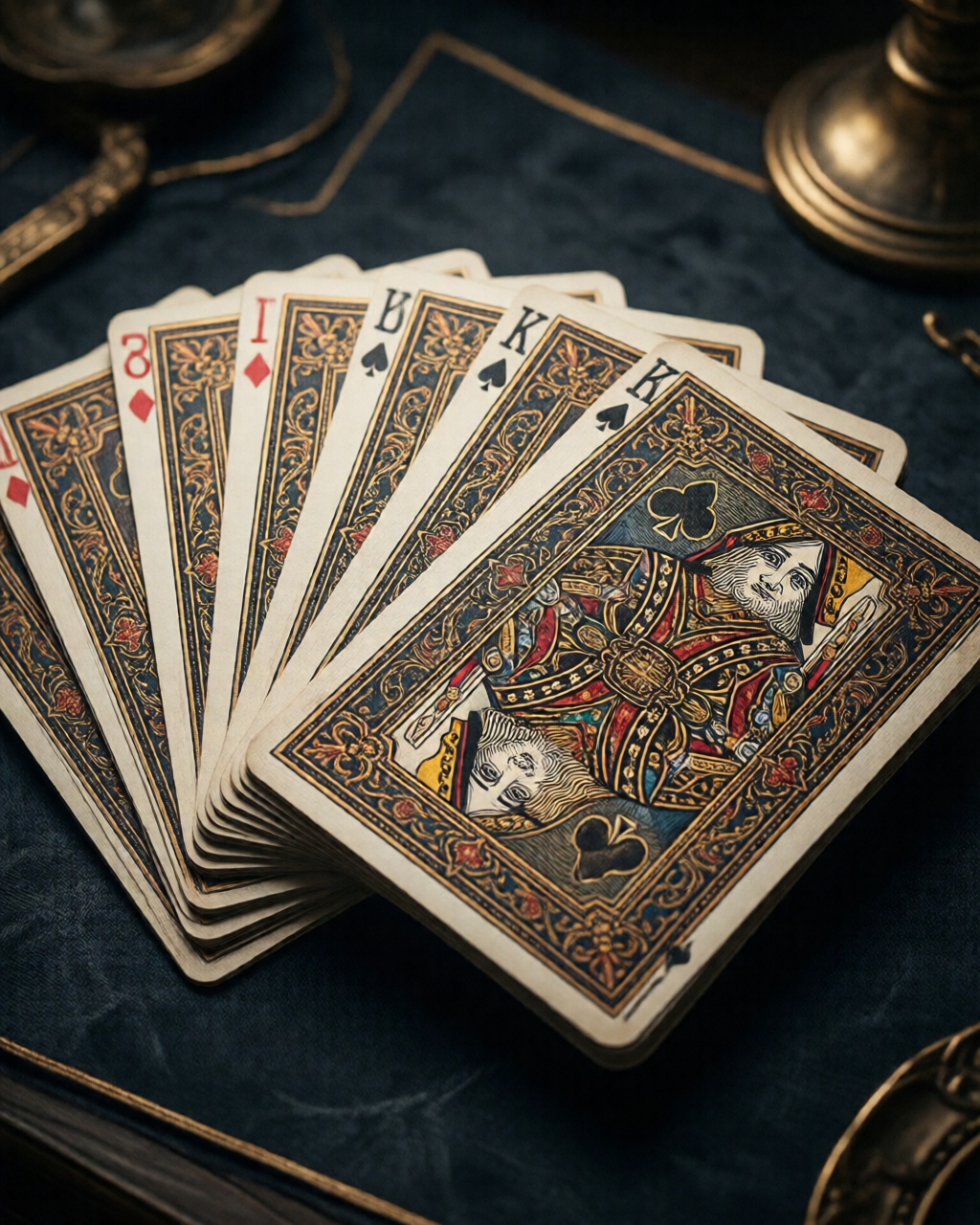 Card game table scene — গেম নোটস