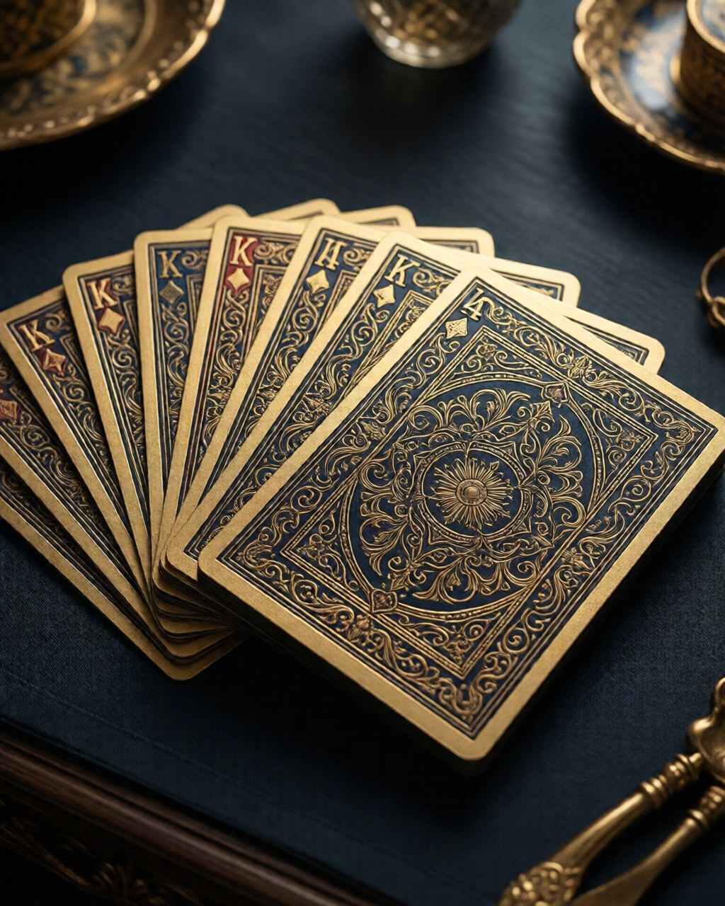Card game table scene — तीन पत्ती समाचार