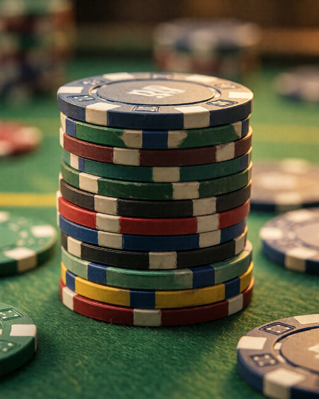Card game table scene — گیم نوٹس