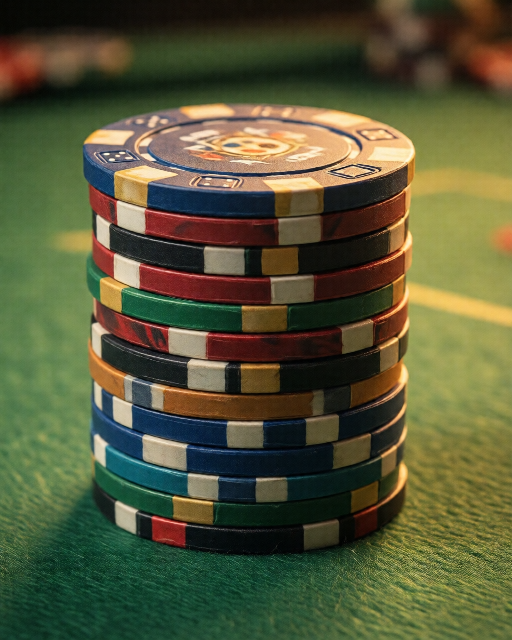 Card game table scene — کارڈ ماسٹر