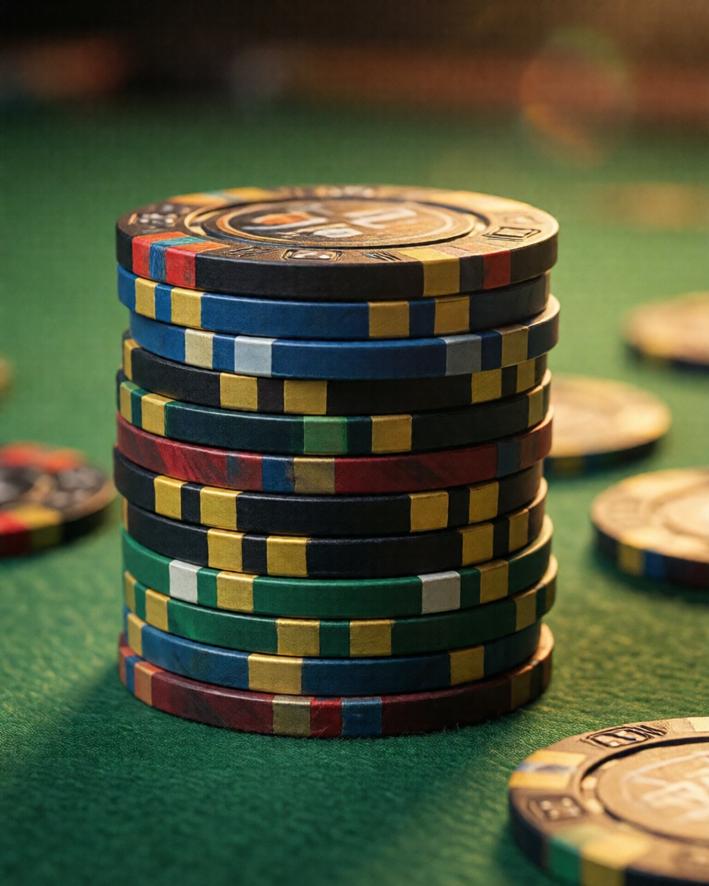 Card game table scene — کارڈ ماسٹر