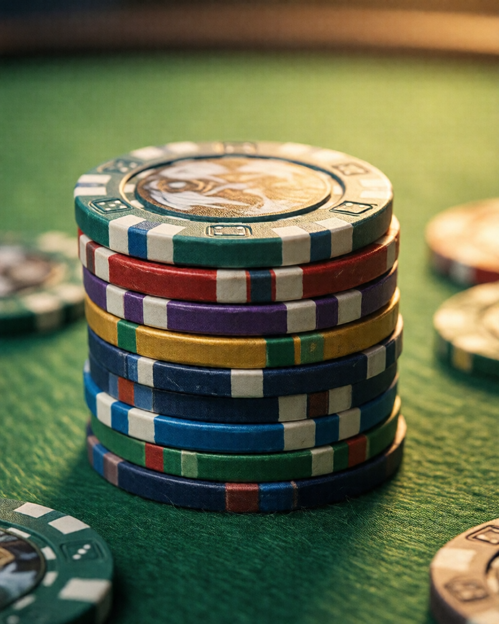 Card game table scene — کارڈ گیمز