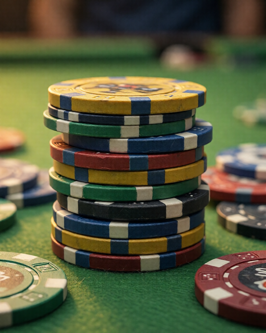 Card game table scene — রামি টিপস