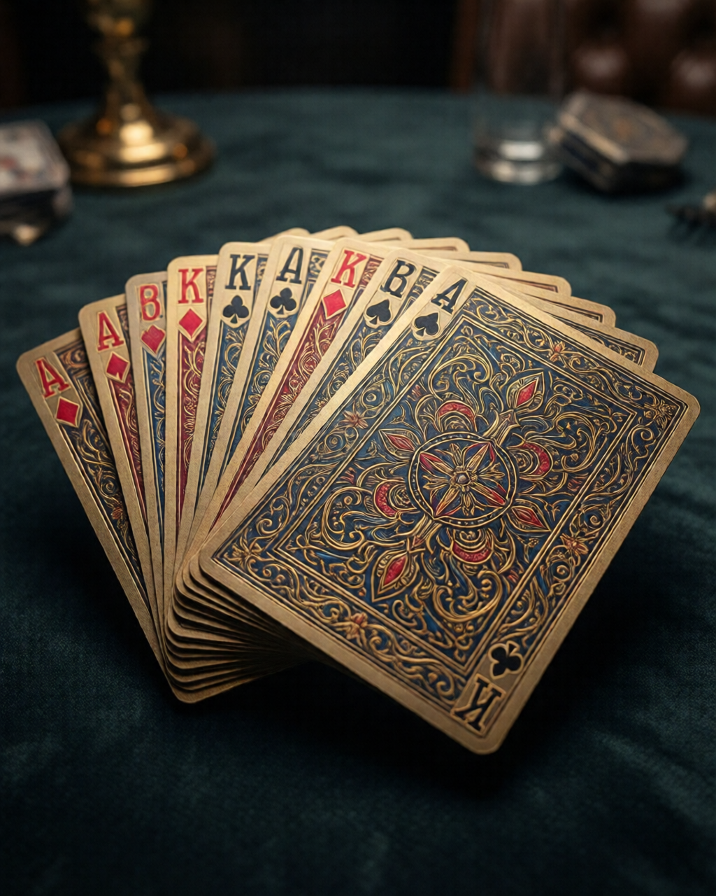 Card game table scene — रम्मी टिप्स
