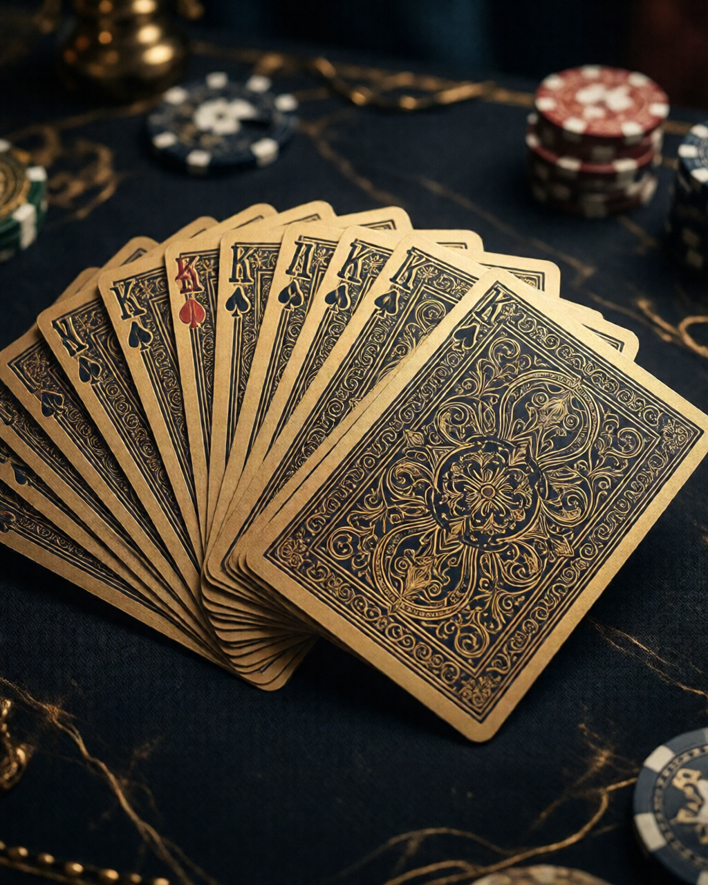 Card game table scene — तीन पत्ती समाचार