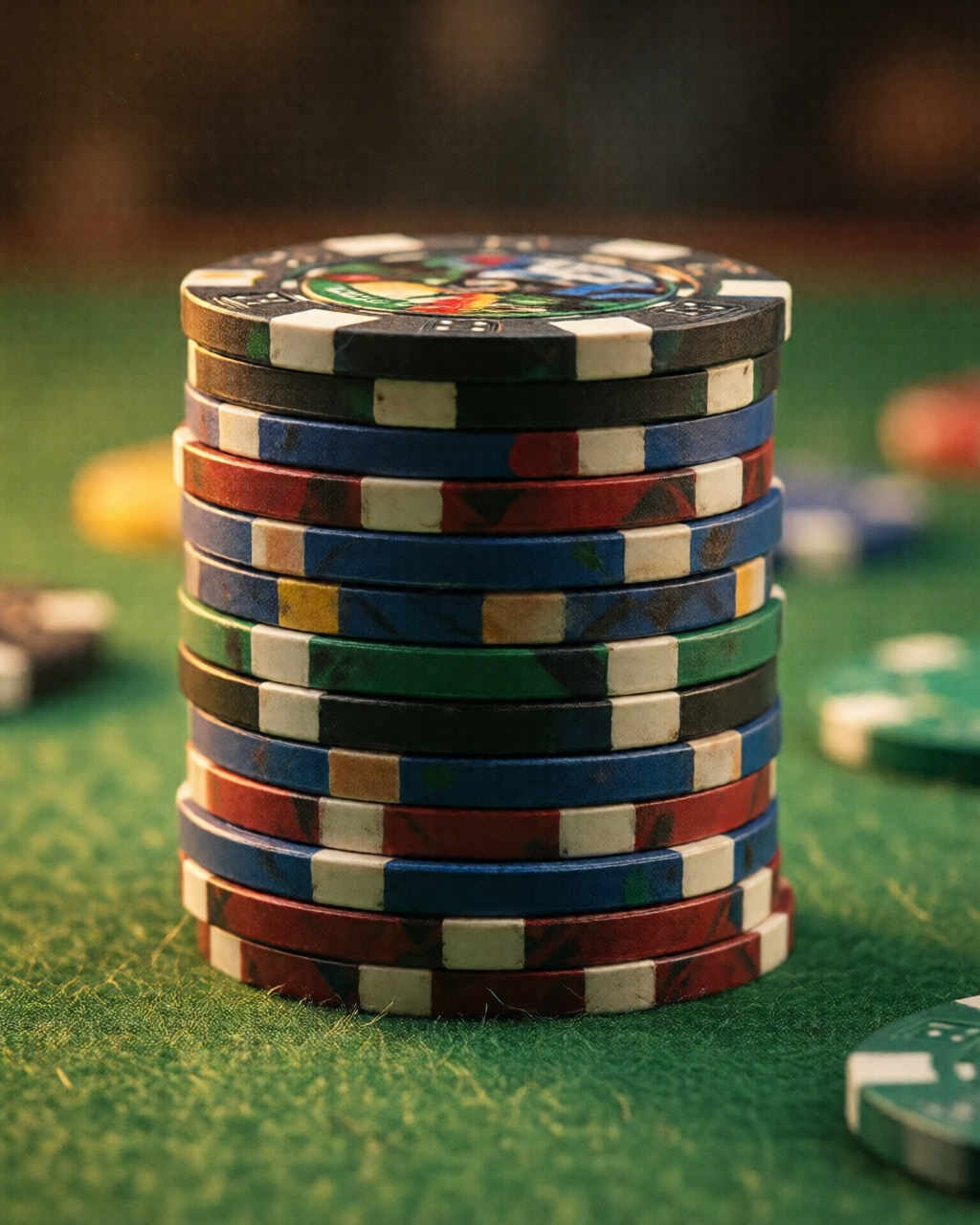 Card game table scene — پتی کہانی