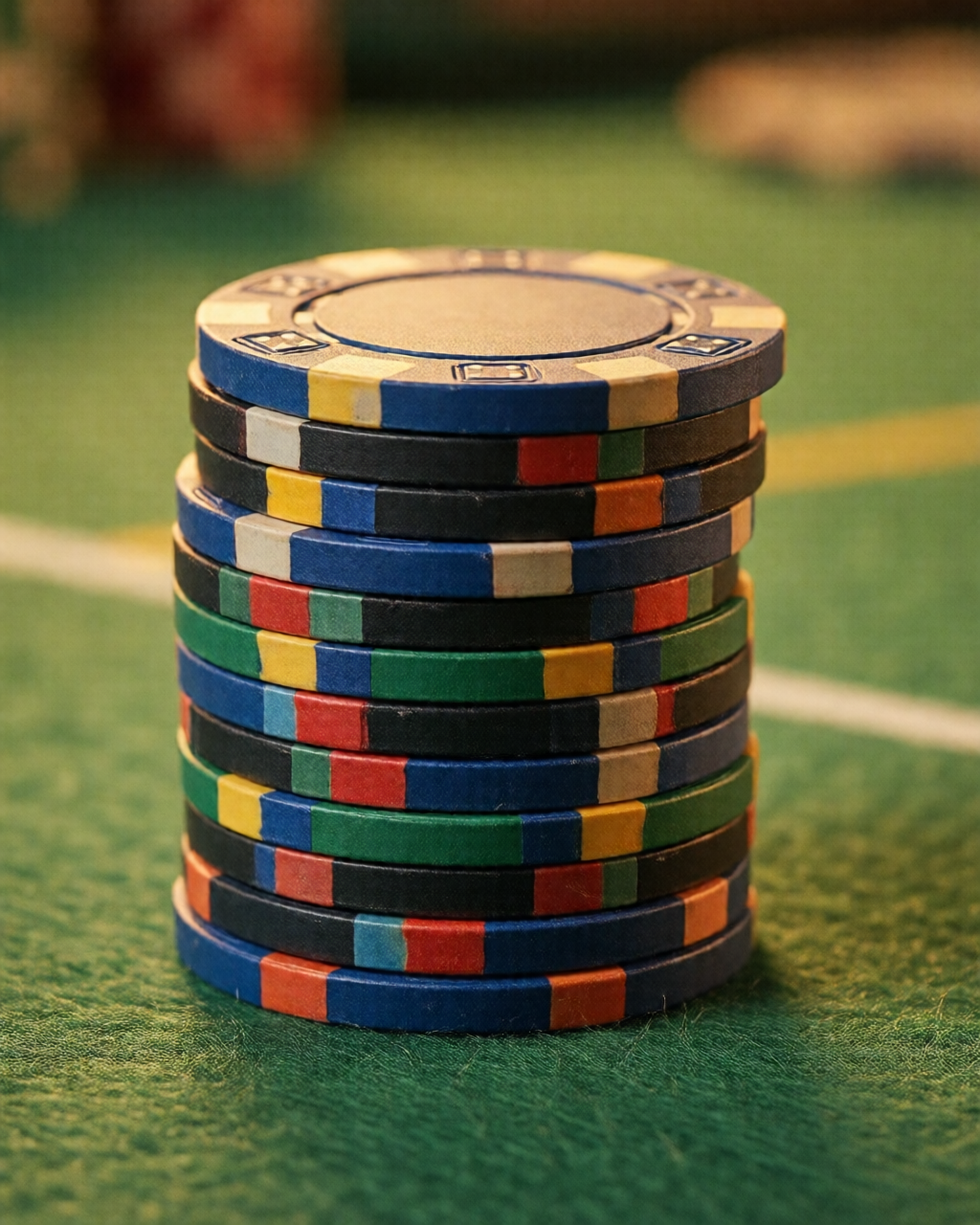 Card game table scene — گیم نوٹس