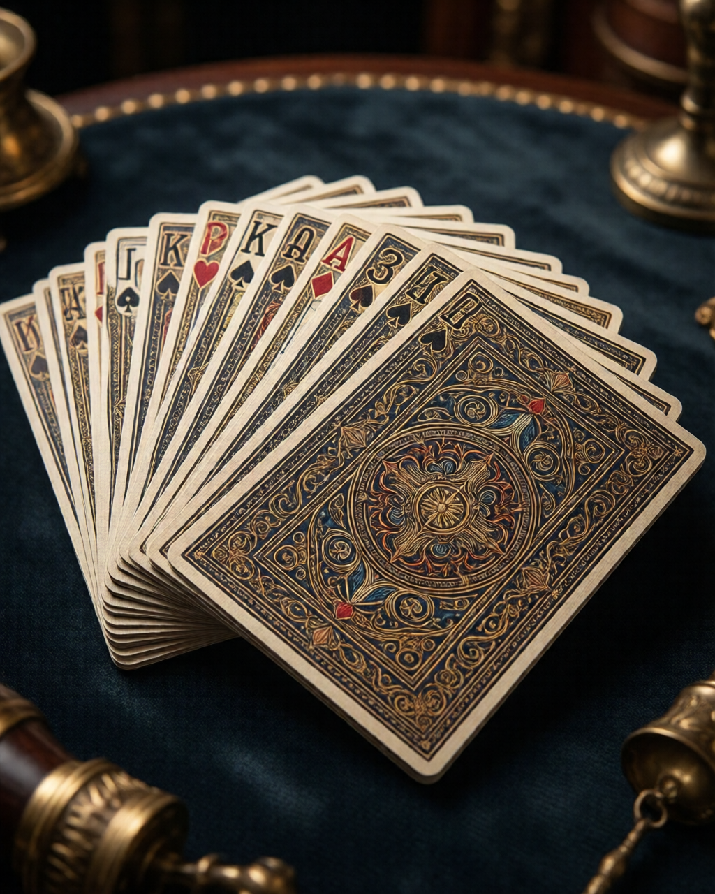 Card game table scene — کارڈ گیمز