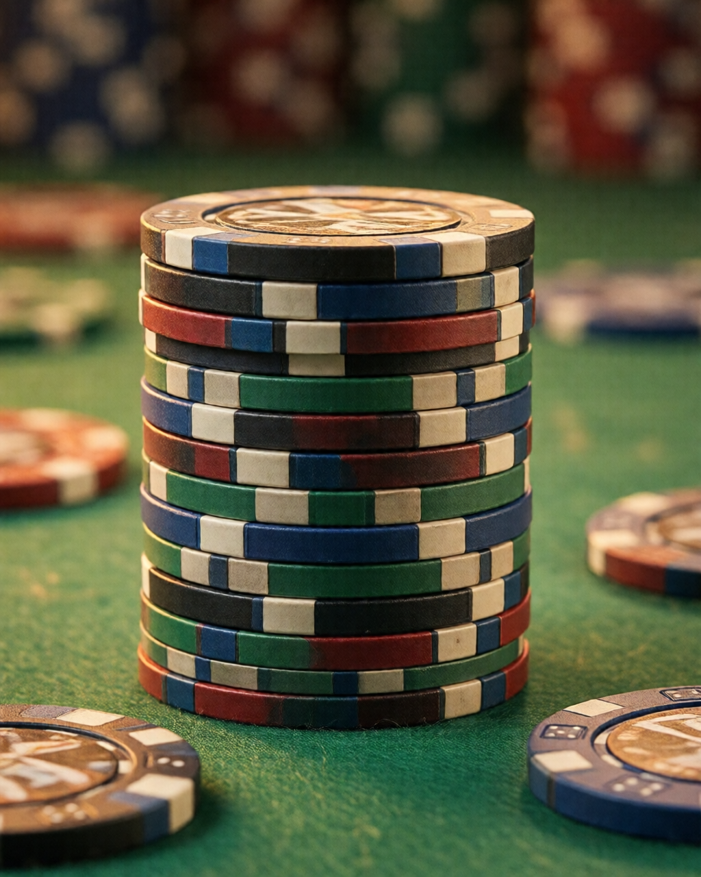 Card game table scene — کارڈ ماسٹر