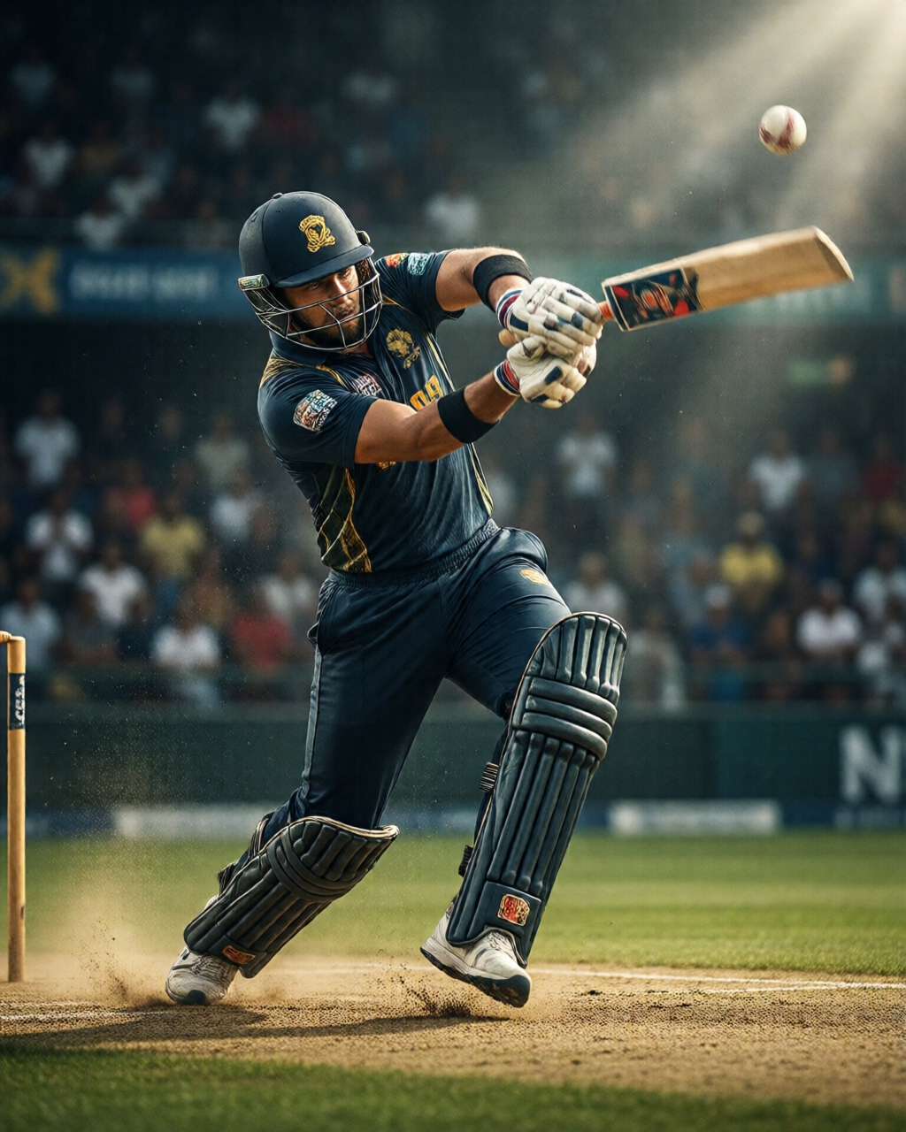 Cricket match scene — ম্যাচ ডে ক্রিকেট