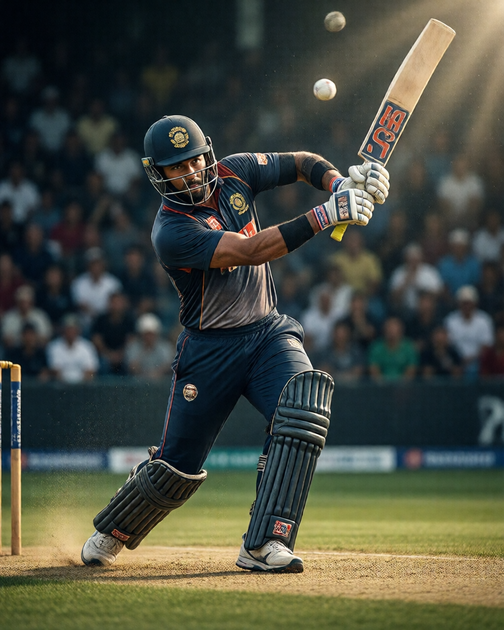 Cricket match scene — ম্যাচ ডে ক্রিকেট