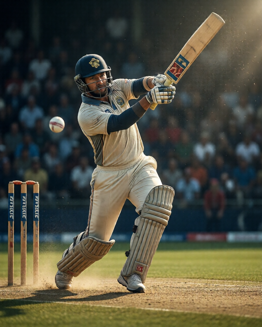 Cricket match scene — ম্যাচ ডে ক্রিকেট