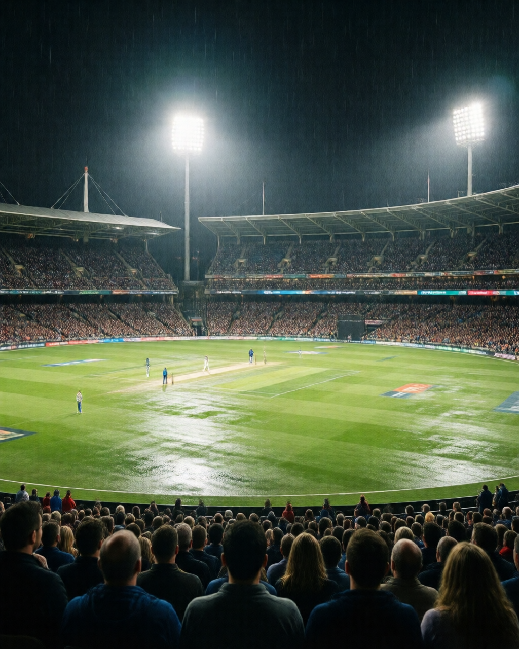 Cricket match scene — کرکٹ گفتگو