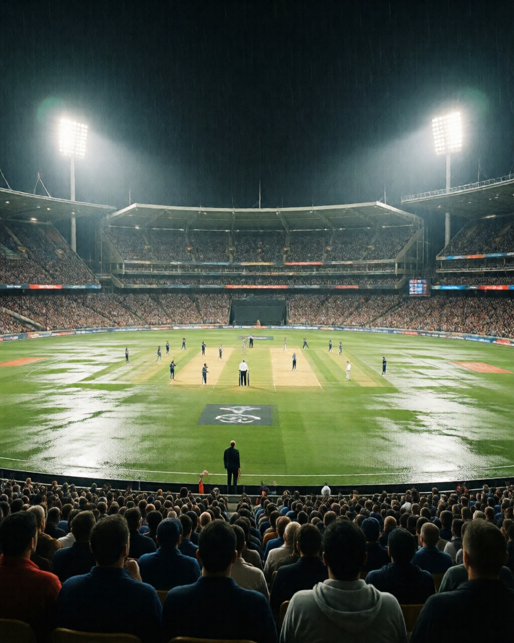 Cricket match scene — ব্যাটিং নোটস