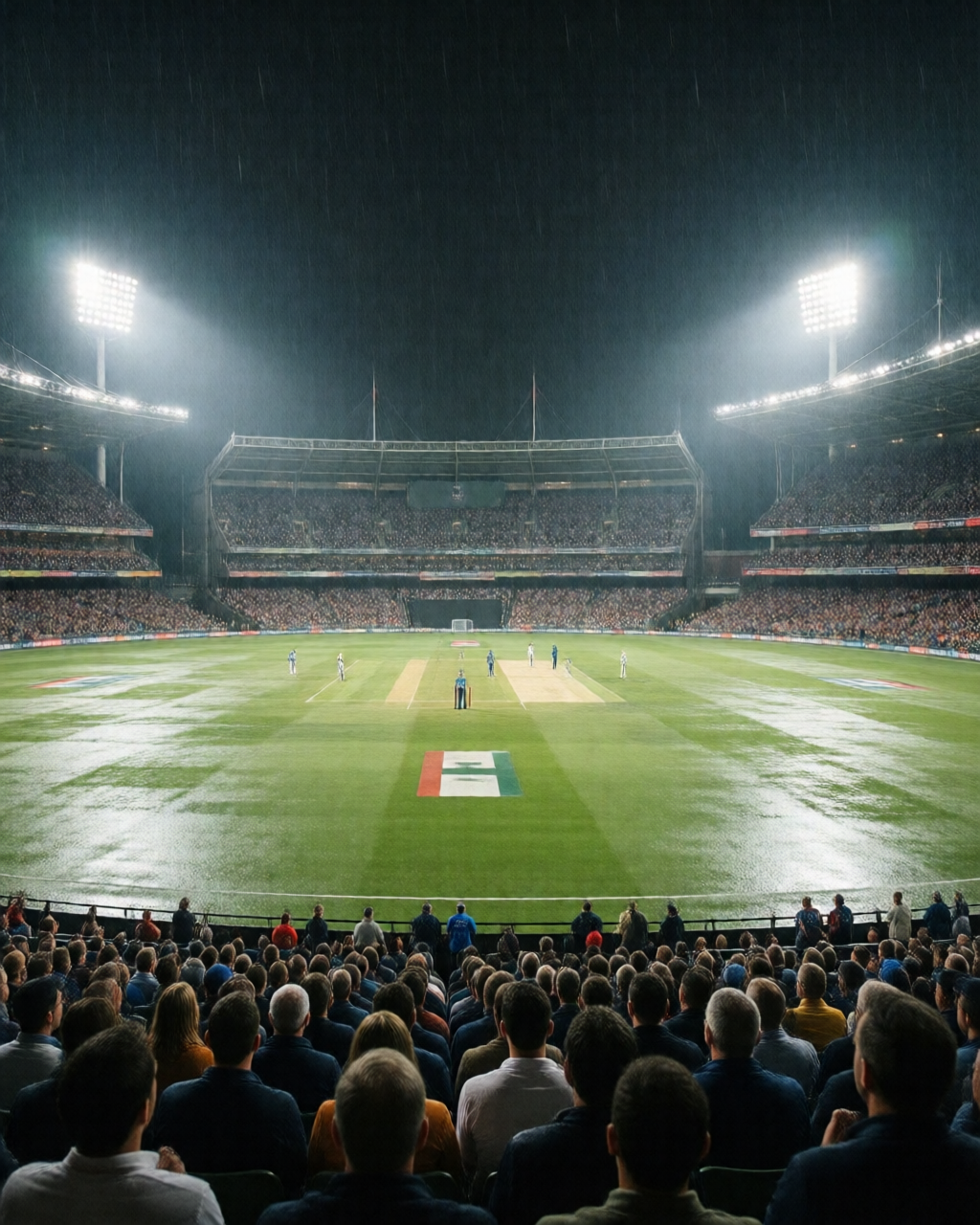 Cricket match scene — ক্রিকেট ভক্ত