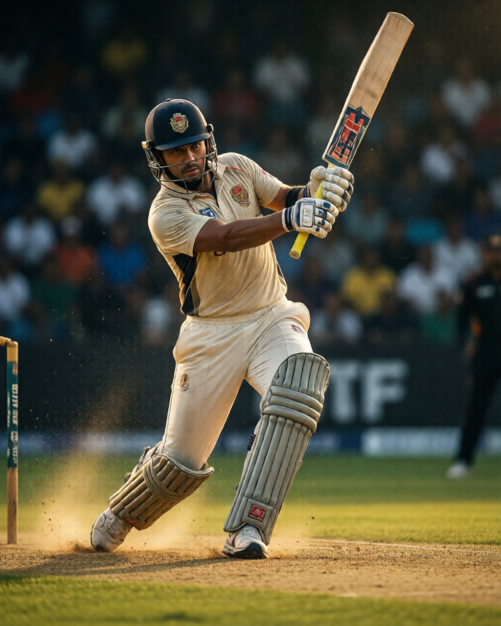 Cricket match scene — क्रिकेट प्रेमी