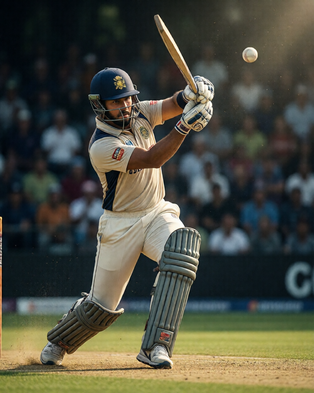 Cricket match scene — क्रिकेट प्रेमी