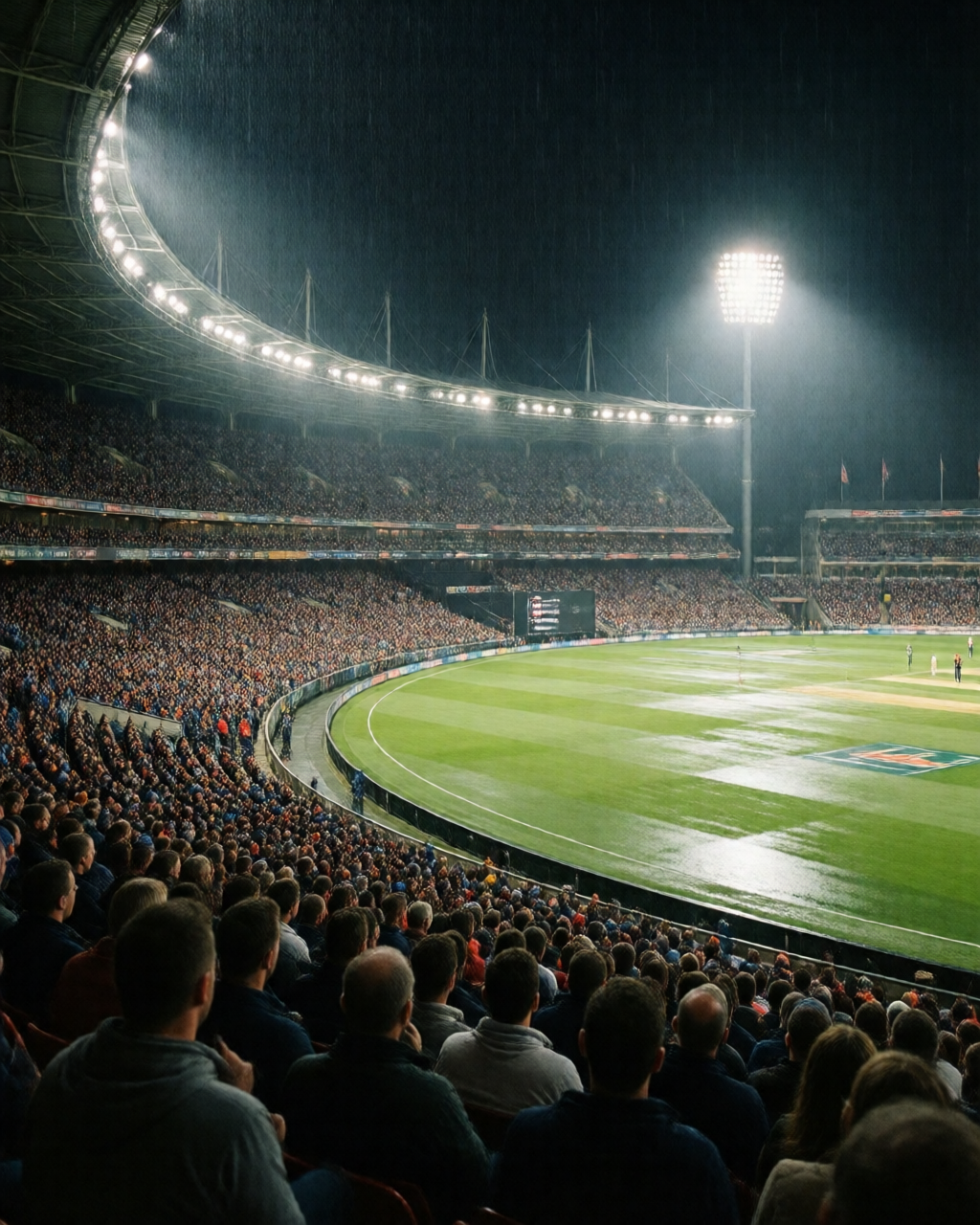 Cricket match scene — کرکٹ گائیڈ