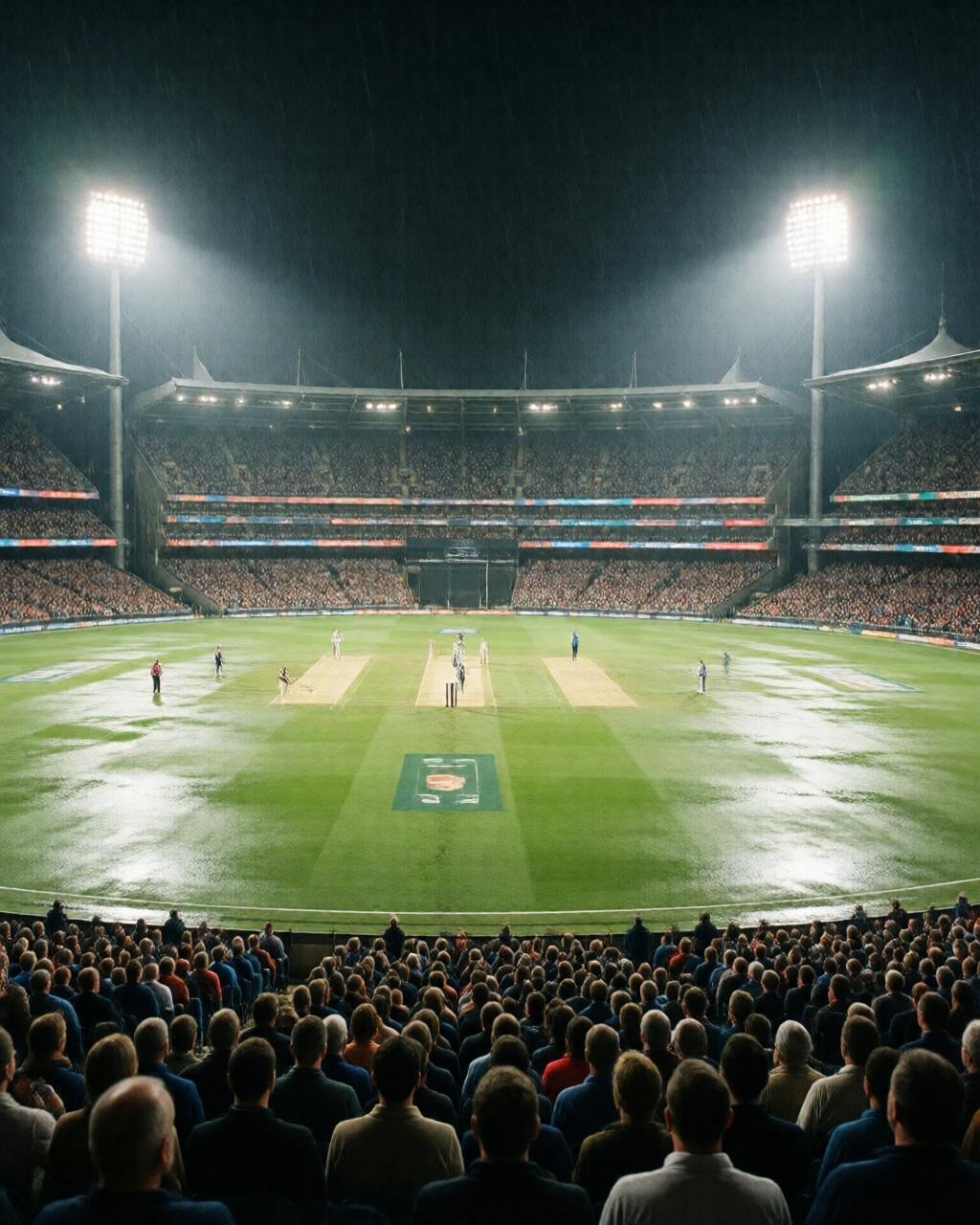 Cricket match scene — کرکٹ گائیڈ