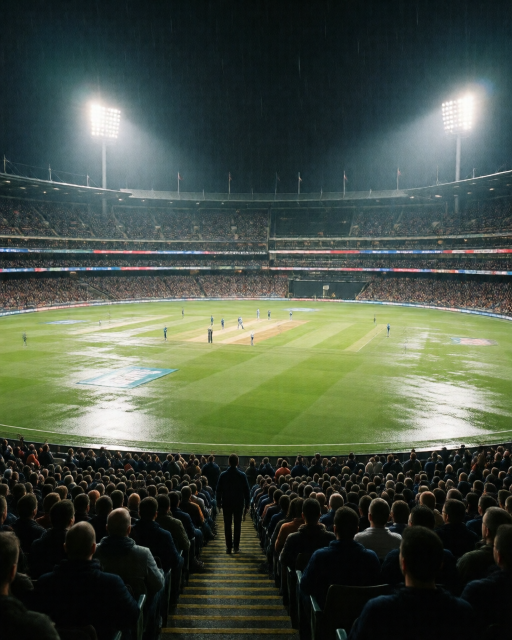 Cricket match scene — کرکٹ گائیڈ