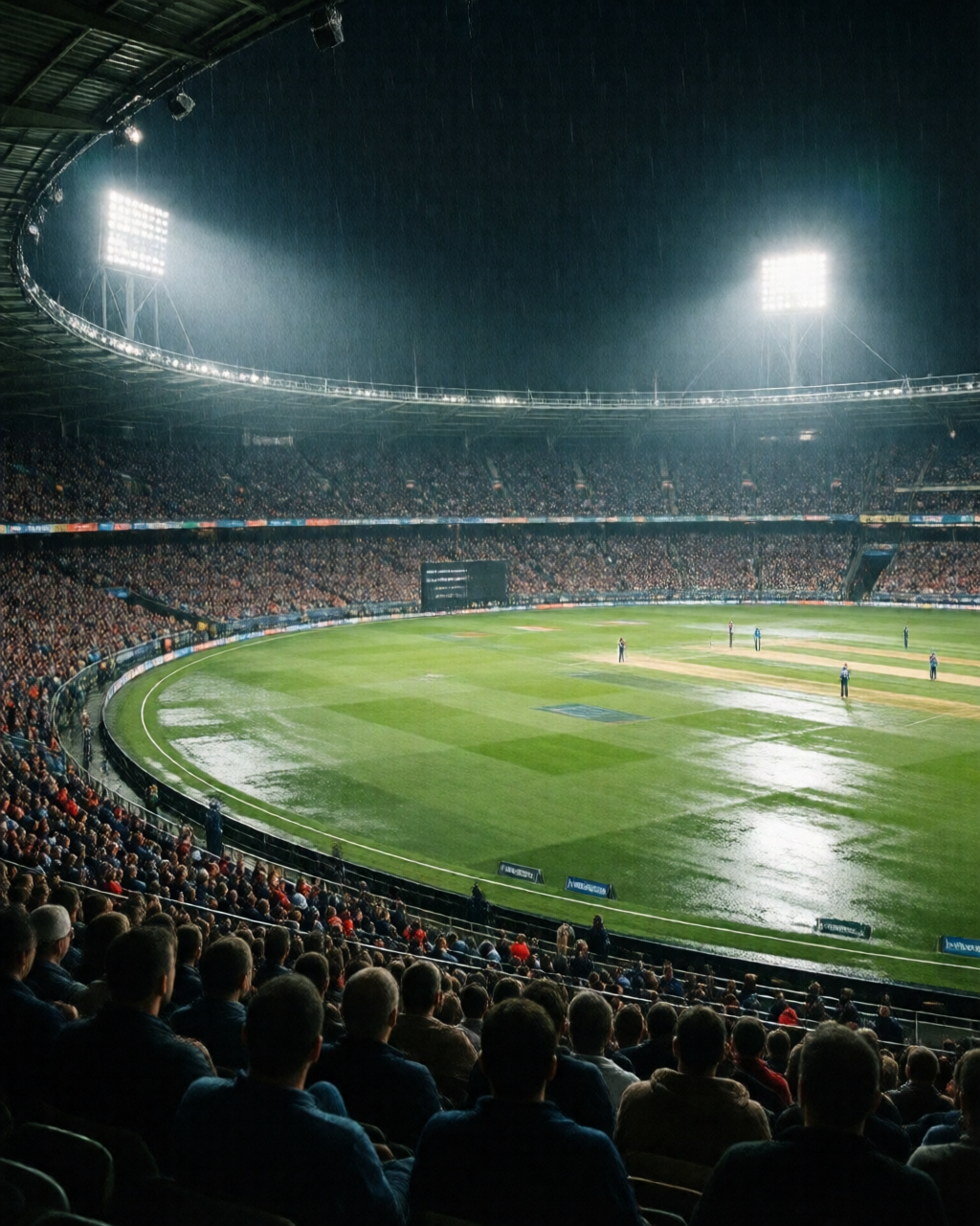 Cricket match scene — باؤلنگ تجزیہ