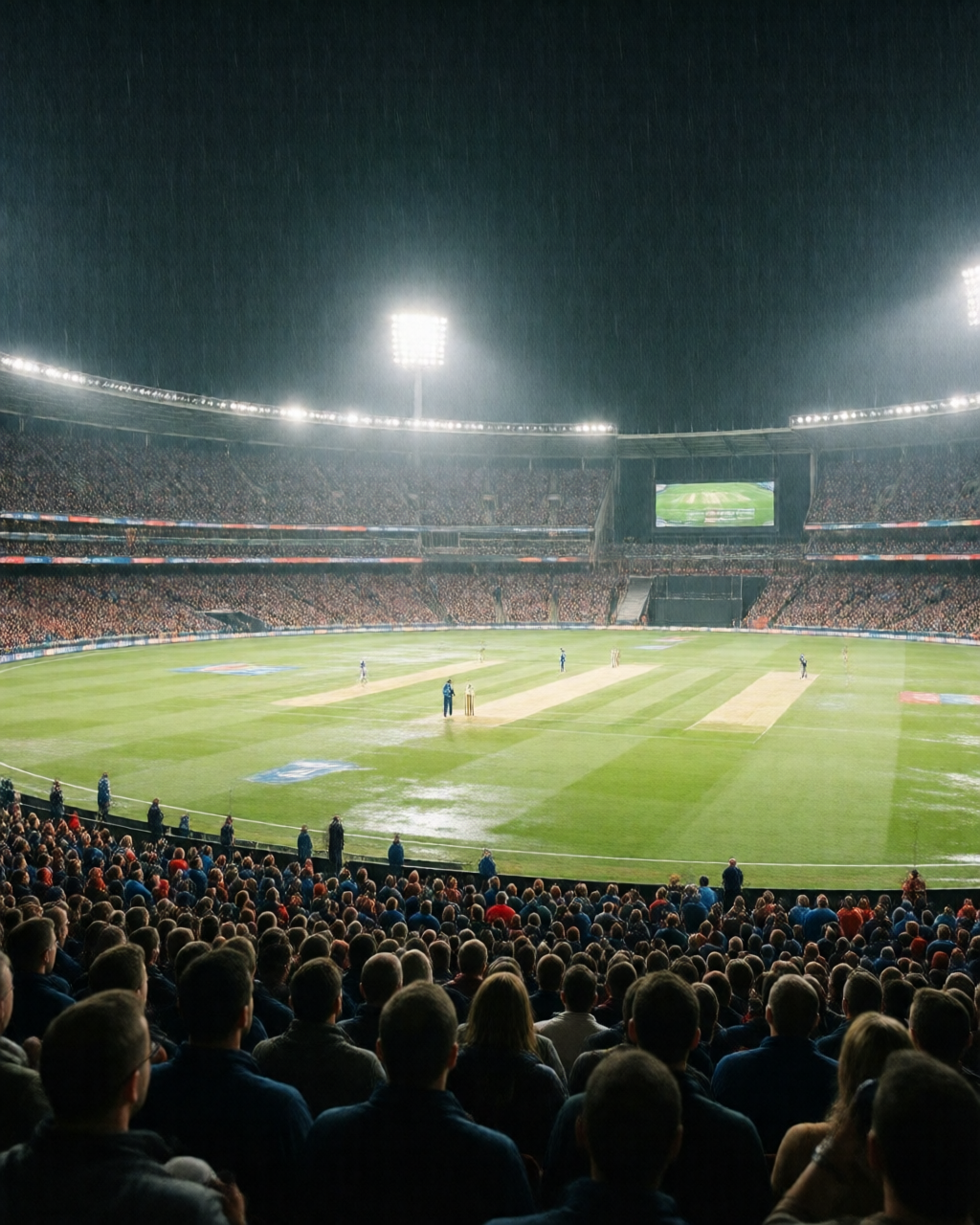 Cricket match scene — کرکٹ گفتگو