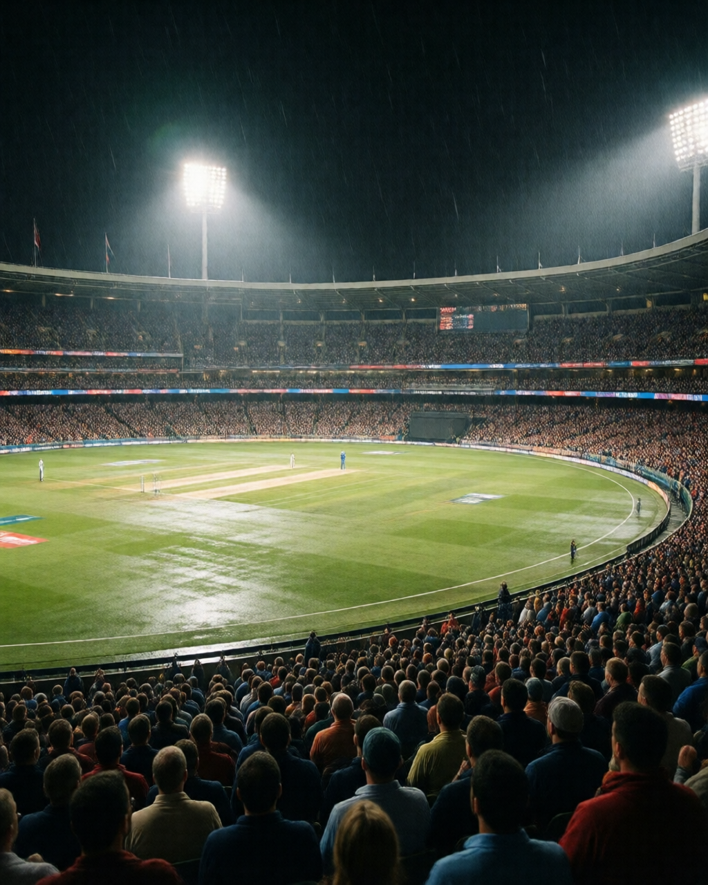 Cricket match scene — کرکٹ گائیڈ