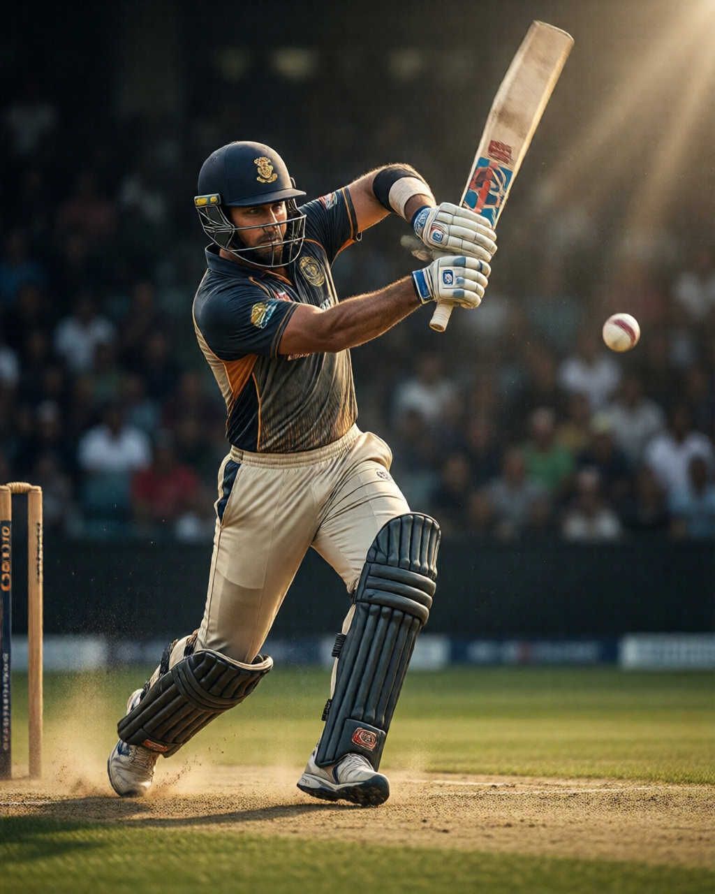 Cricket match scene — کرکٹ گائیڈ