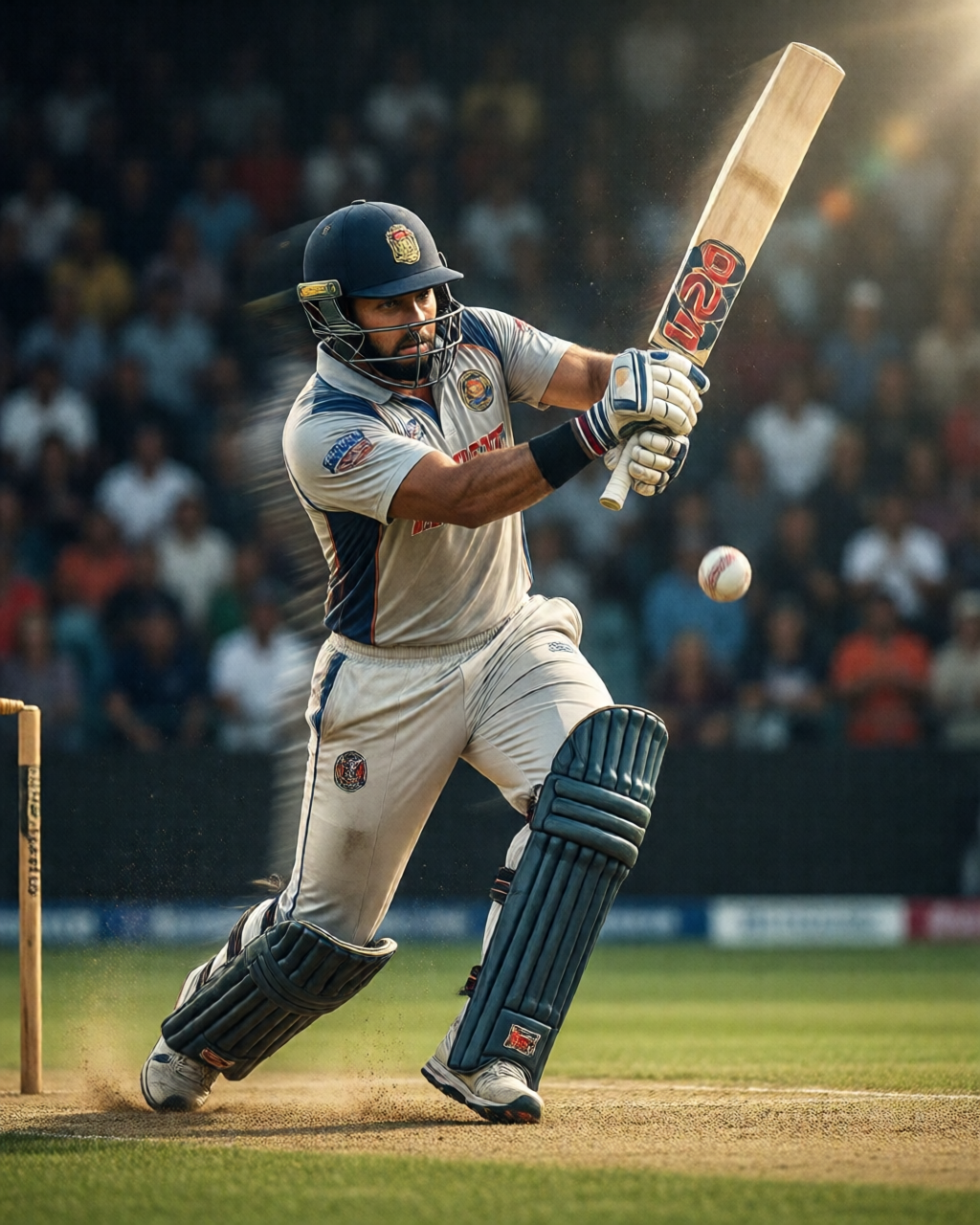Cricket match scene — پچ رپورٹ
