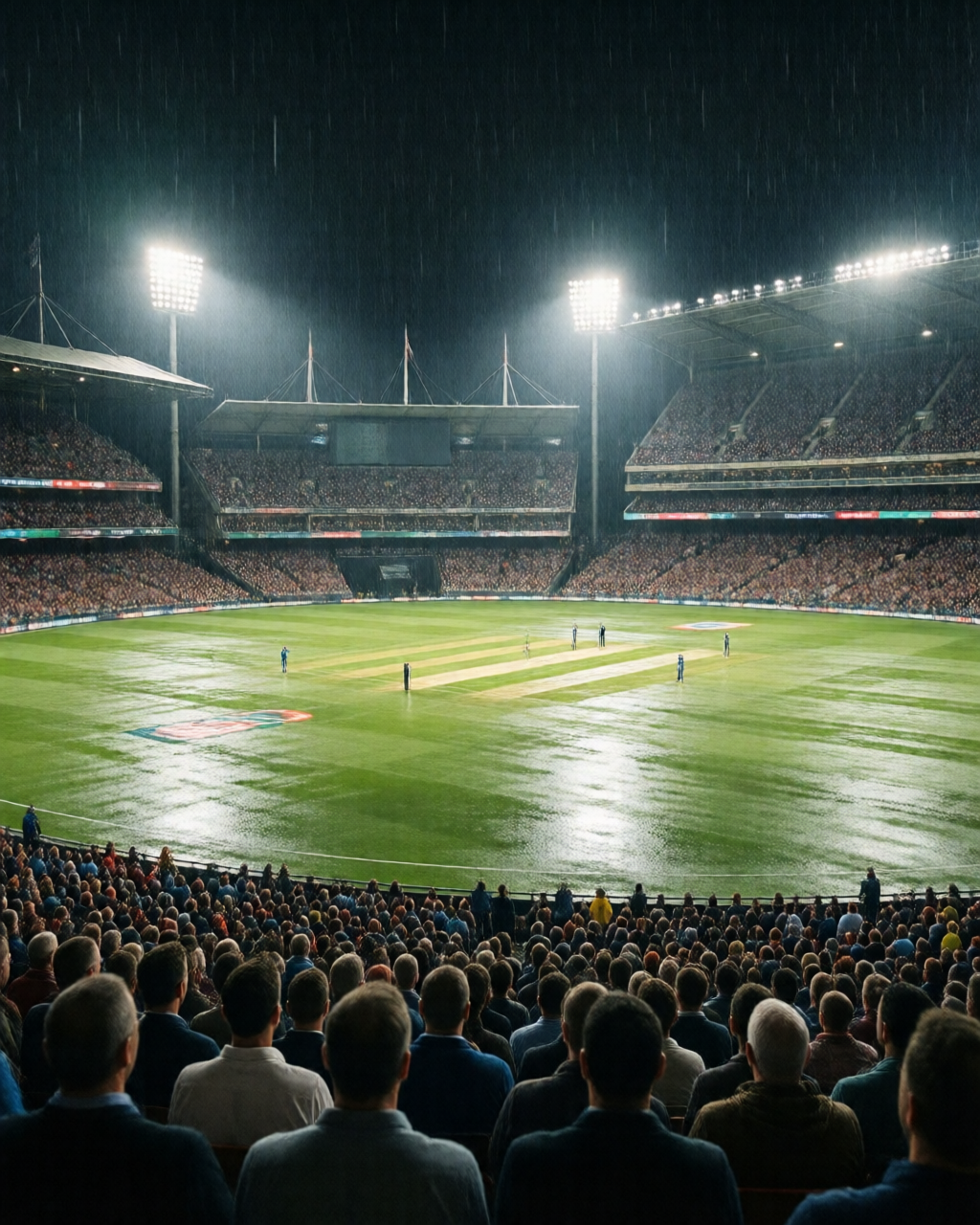 Cricket match scene — کرکٹ گفتگو