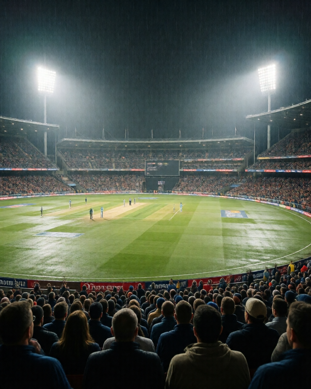 Cricket match scene — میچ ڈے کرکٹ