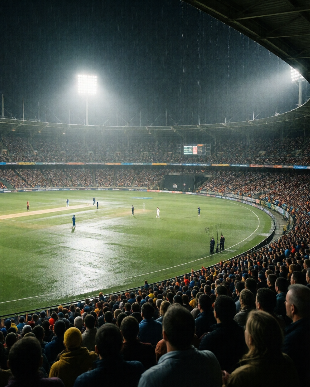 Cricket match scene — باؤلنگ تجزیہ