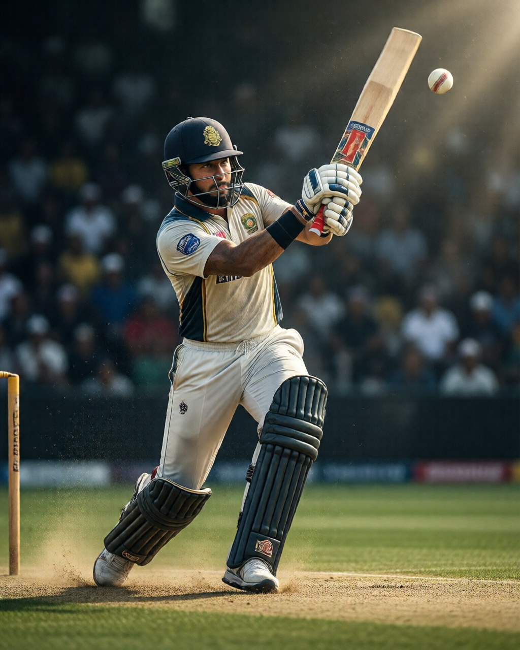 Cricket match scene — کرکٹ گفتگو