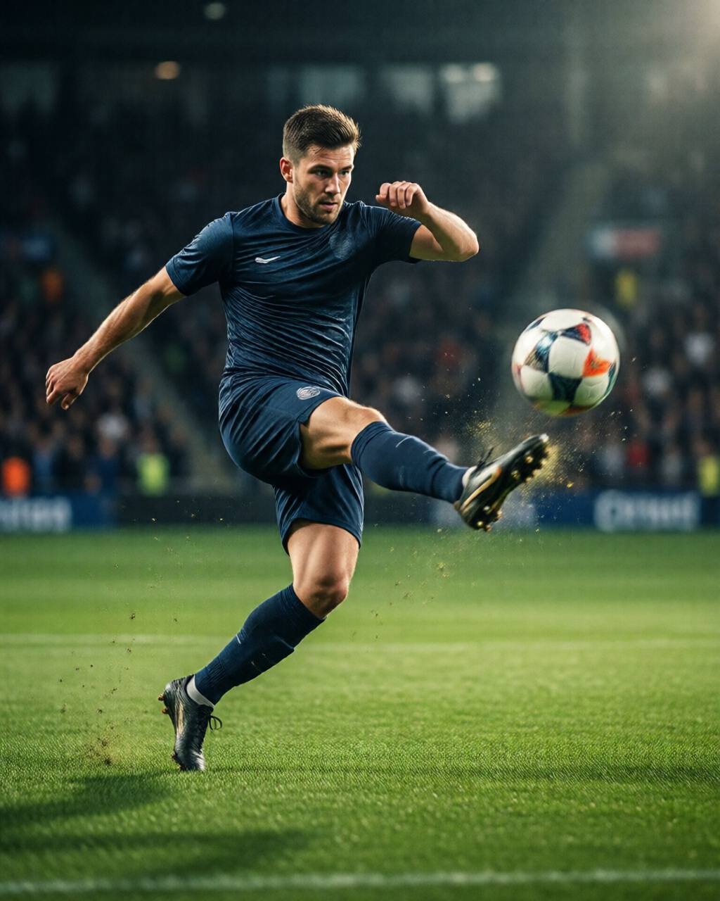 Football stadium scene — Analisa Taktik