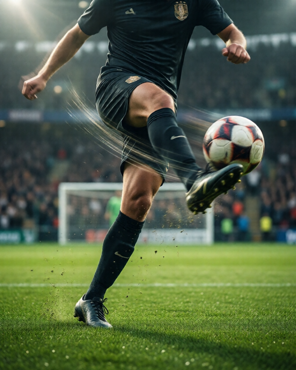 Football stadium scene — Ulasan Perlawanan
