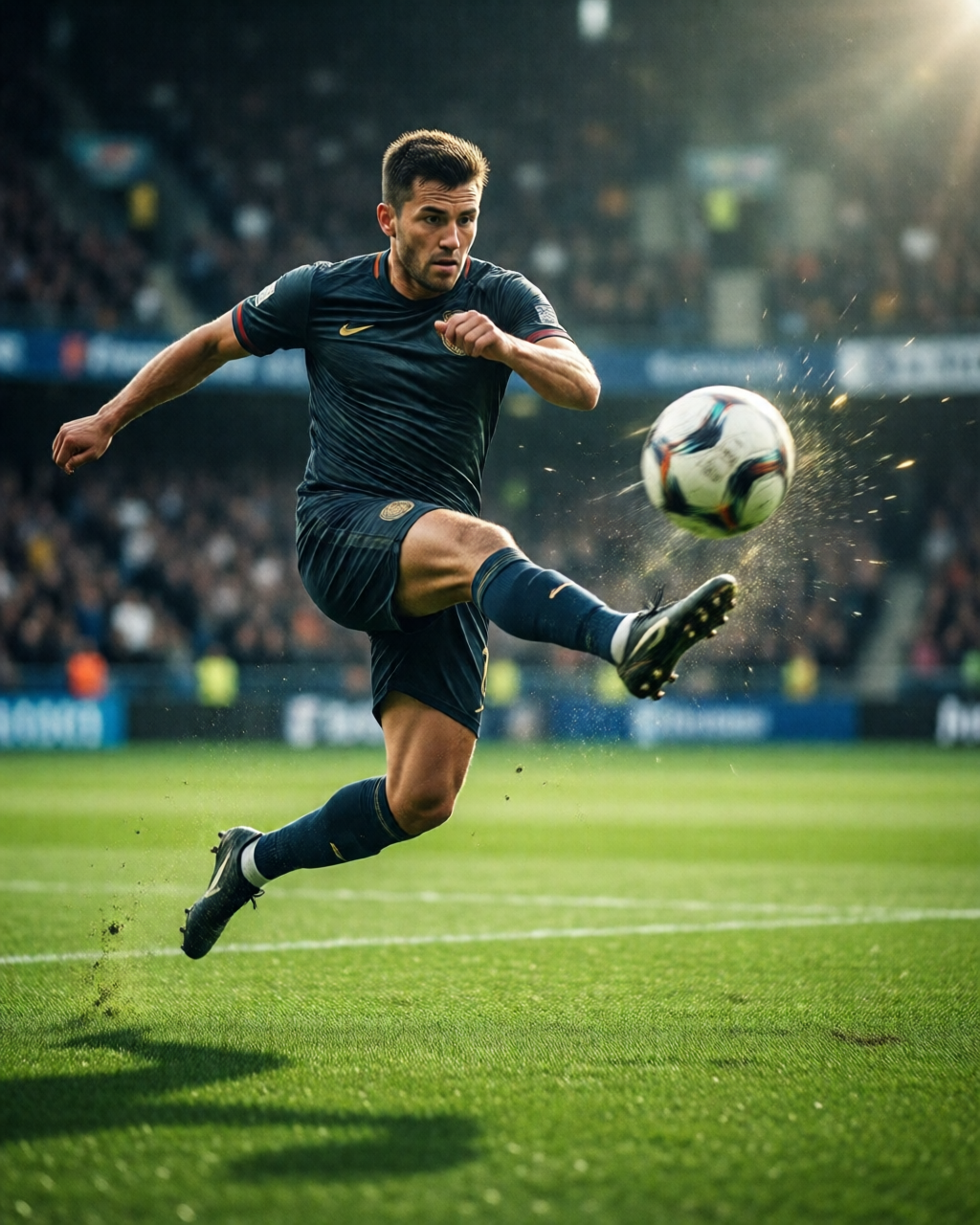 Football stadium scene — Panduan Bola Sepak
