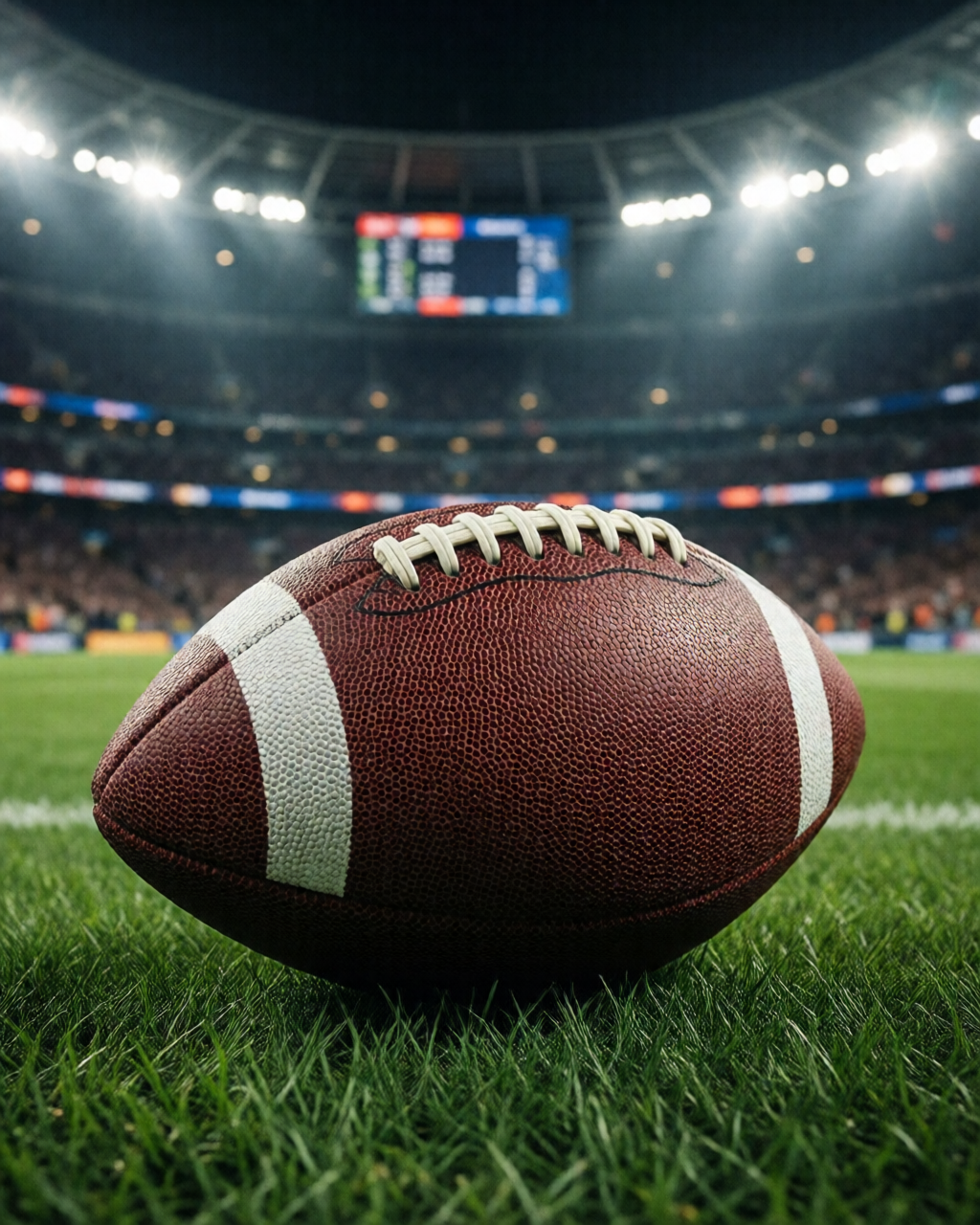 Football stadium scene — Analisa Taktik