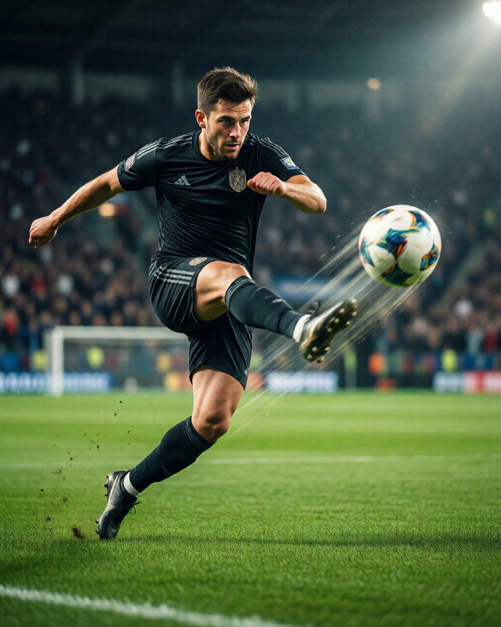 Football stadium scene — Sudut Jurulatih