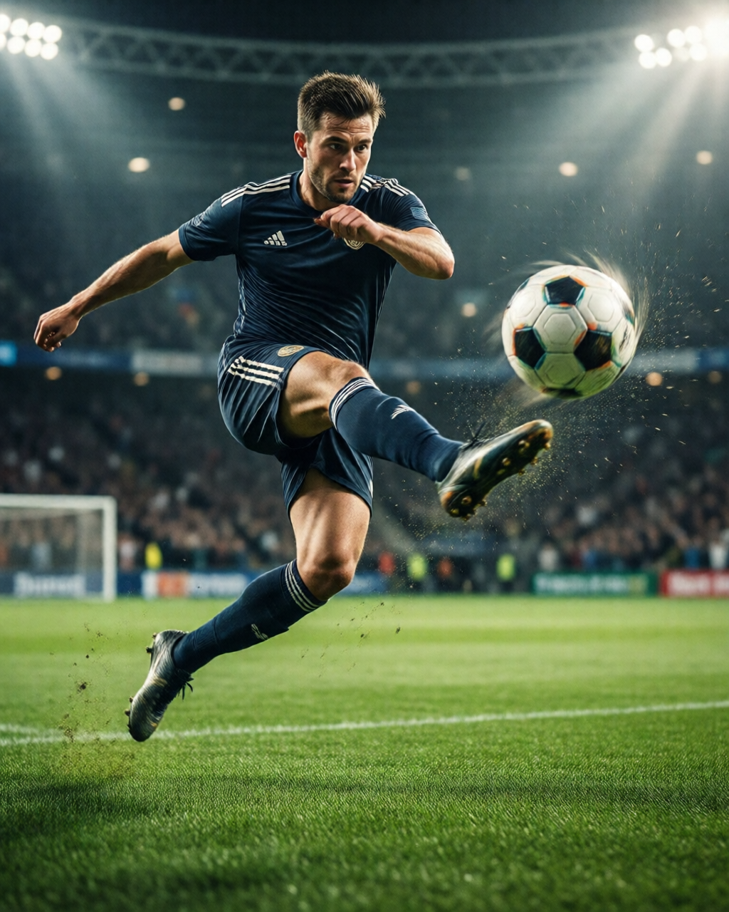 Football stadium scene — Berita Piala Dunia