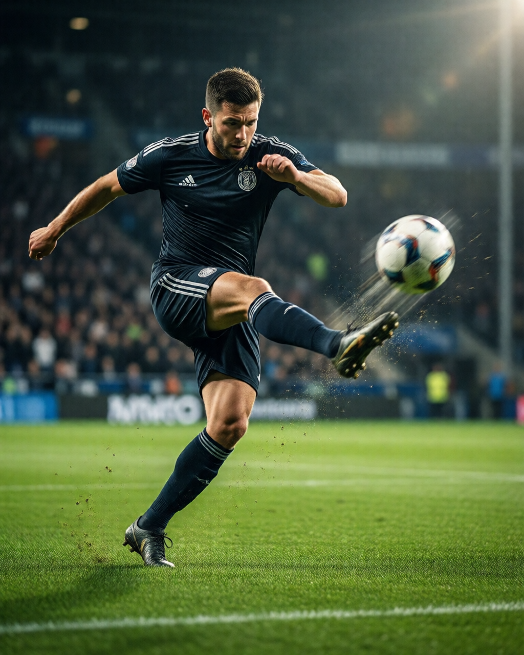 Football stadium scene — Berita Piala Dunia