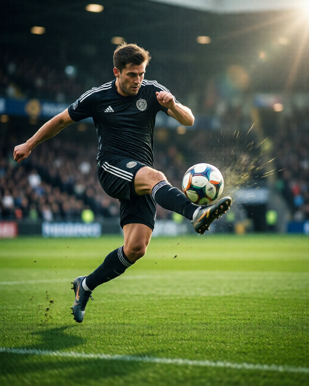 Football stadium scene — World Cup Hub