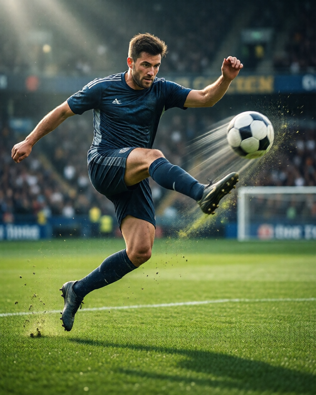 Football stadium scene — Football Compass
