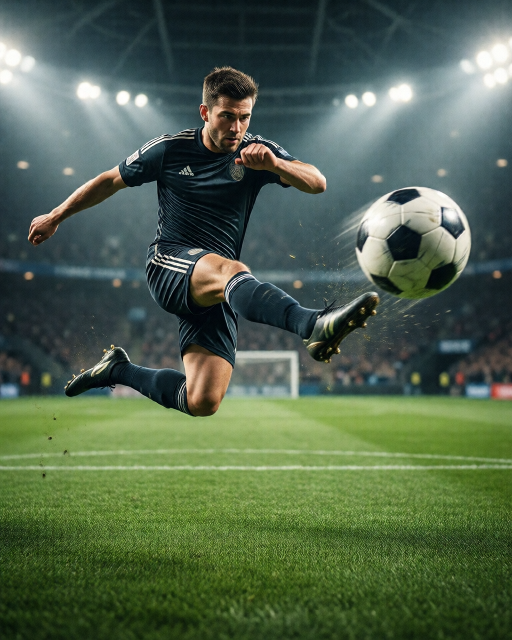 Football stadium scene — Football Compass