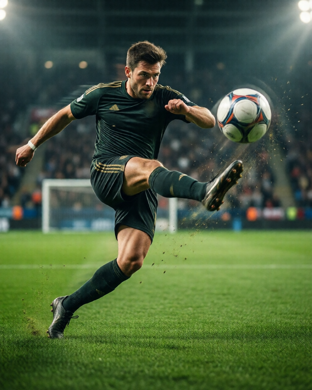 Football stadium scene — Info Piala Dunia