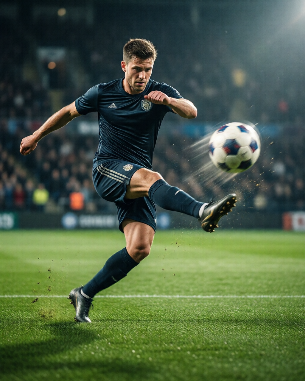 Football stadium scene — Info Piala Dunia