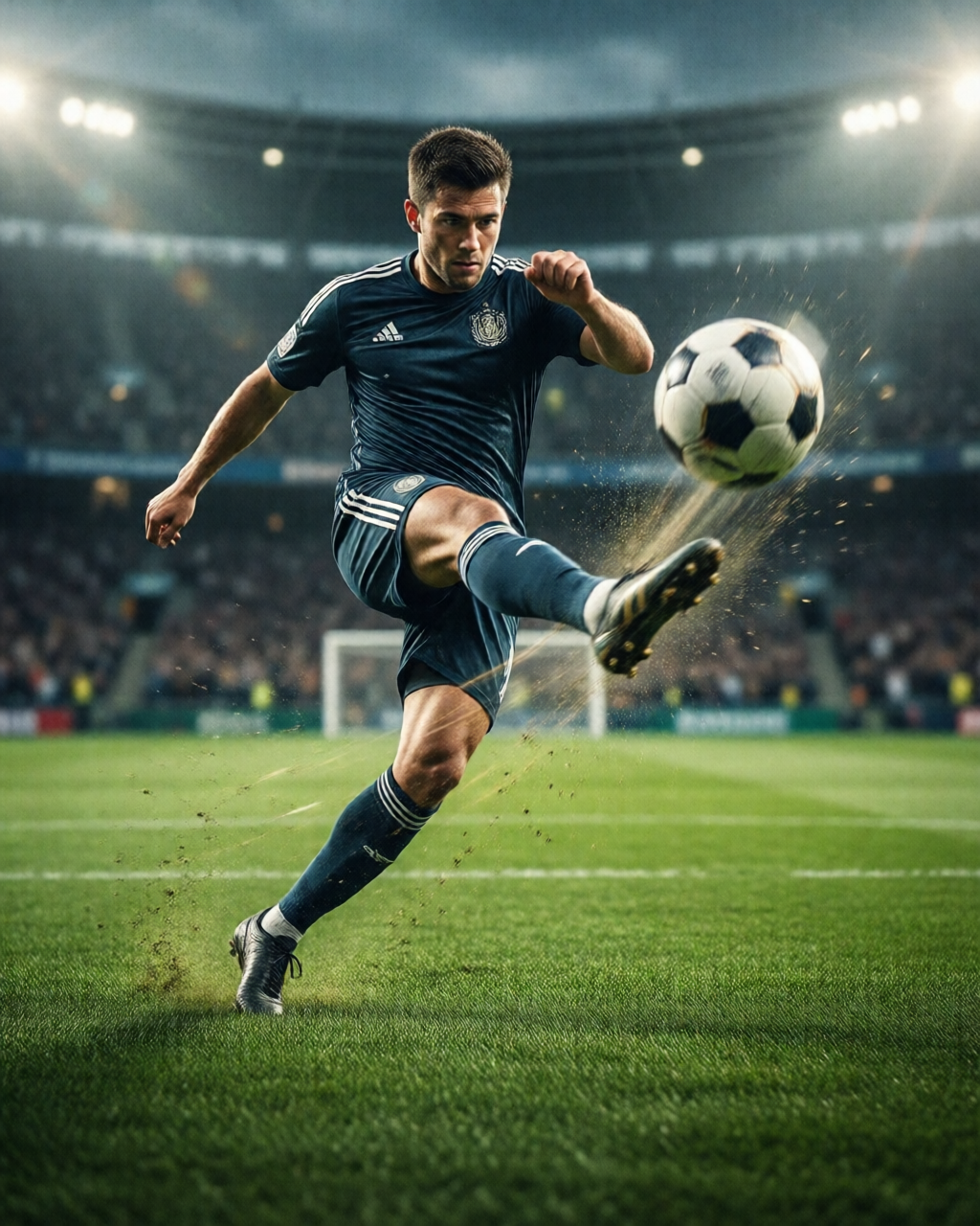 Football stadium scene — Sudut Pelatih