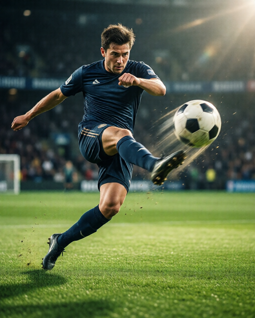 Football stadium scene — Sudut Pelatih