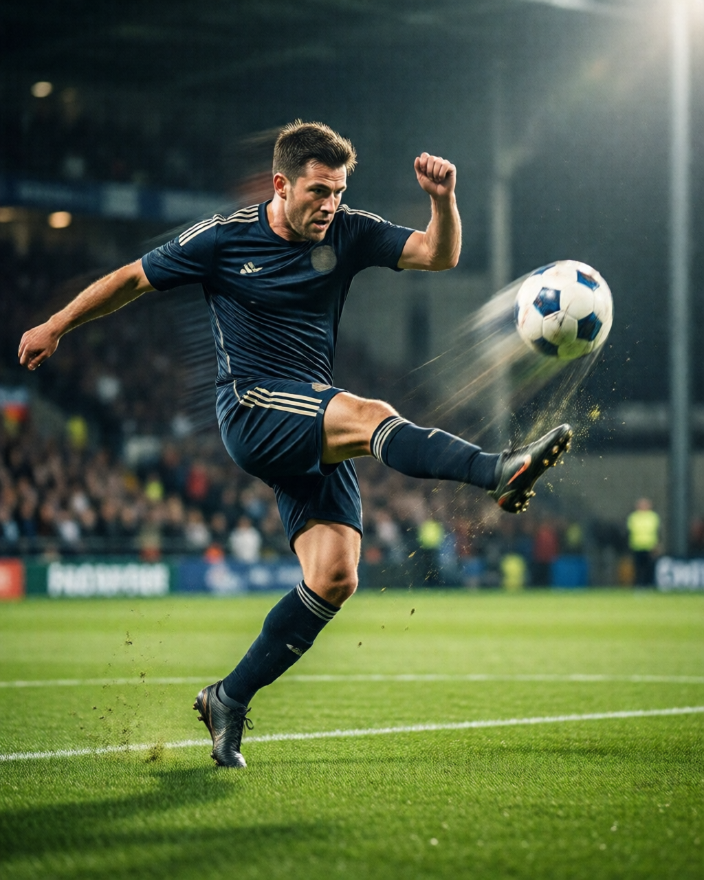 Football stadium scene — Info Piala Dunia