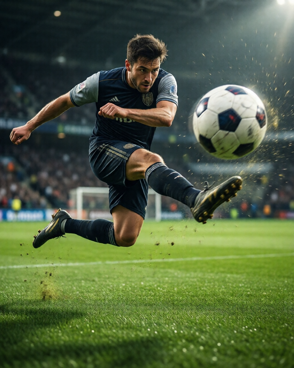 Football stadium scene — Pertandingan Live