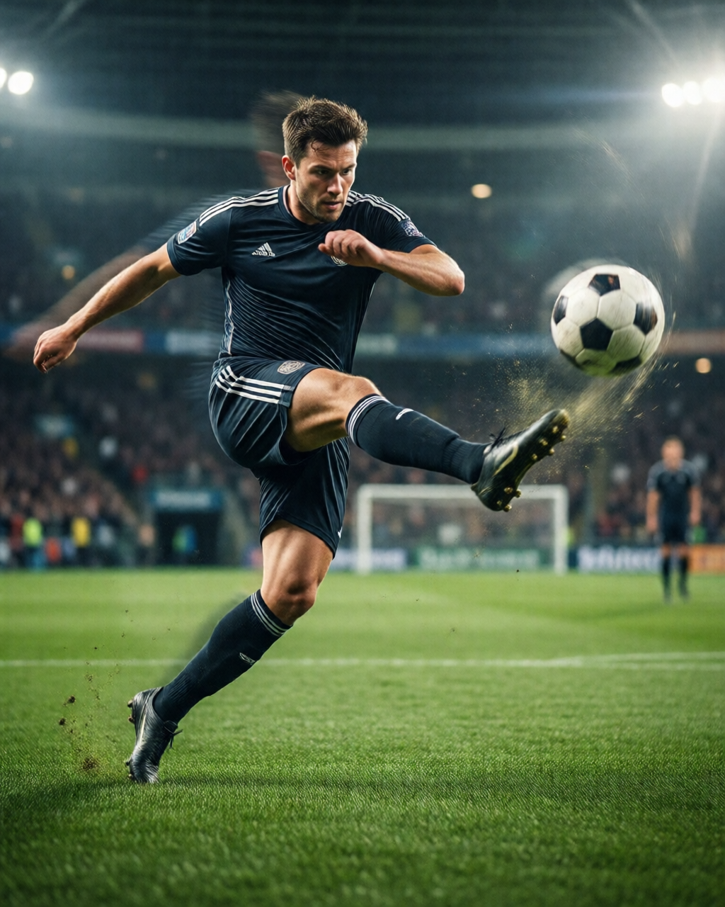 Football stadium scene — Ulasan Pertandingan